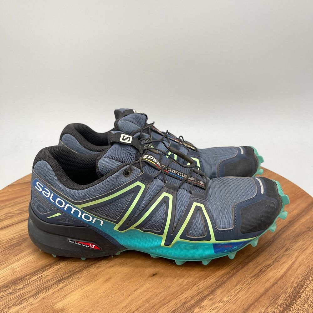 Salomon Speedcross 4 Shoes Womens Size 8.5 Trail Running Comfort Hiking Sneakers